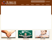 Tablet Screenshot of jubilee-christian.org